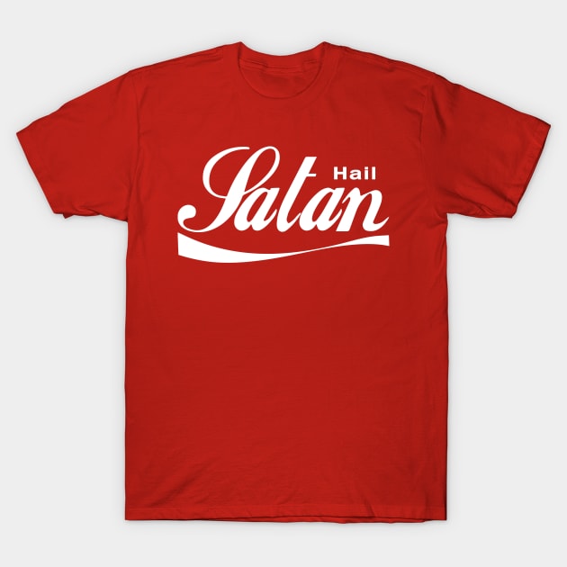 HAIL SATAN - FUNNY SATANIC OCCULT PARODY T-Shirt by ShirtFace